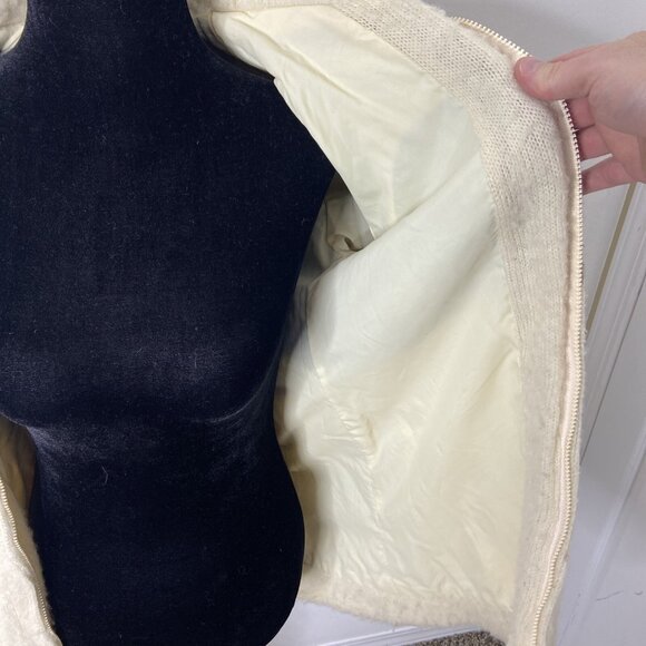 Vintage Hilda Ltd Made In Iceland Virgin Wool Sweater Jacket Coat Womens XS/S - Picture 8 of 9